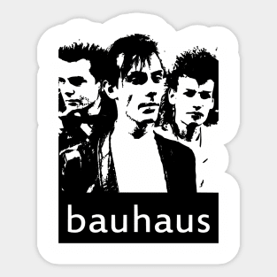 Bauhaus Resonance From Post Punk Depths To Luminous Heights Sticker